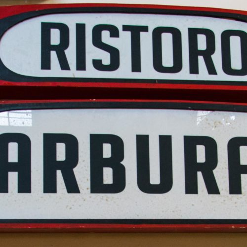 Noleggio insegna Ristoro carburante e bar