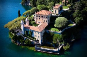 Villa Balbianello in Italia ne L'Attacco dei Cloni