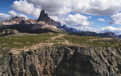 Solo, la scenografia sul Monte Piana