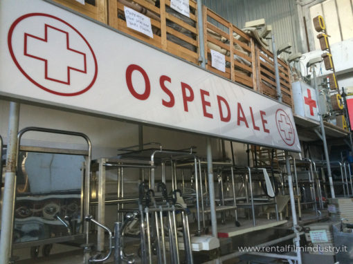 Insegne ospedaliere varie ospedale