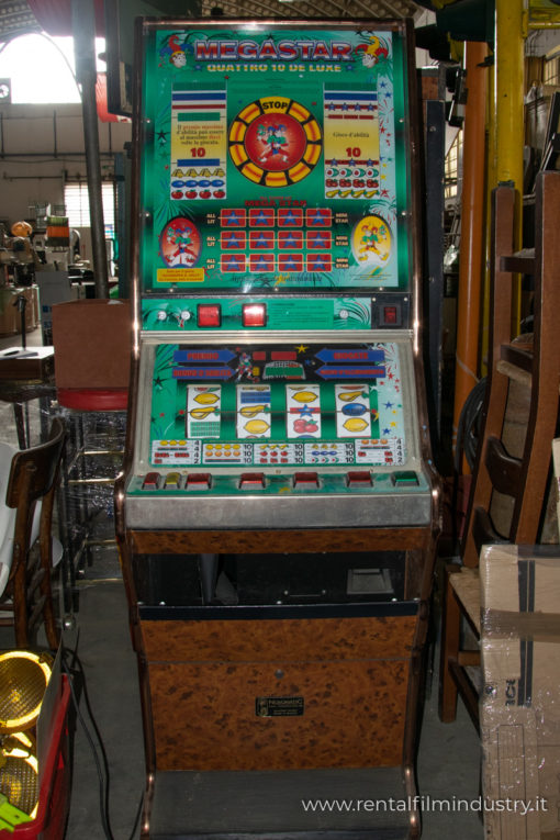 Slot machine anni '80 fronte