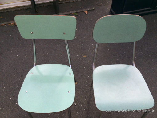 Sedie da bar in vari colori anni '60 x2