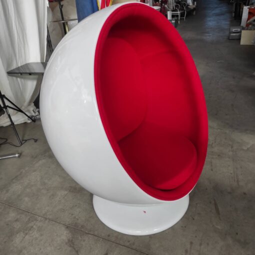 BALL CHAIR poltrona Moderna Rossa